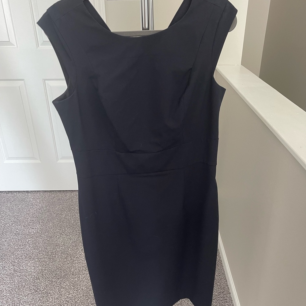 The Limited Suiting Collection, Navy Sheath in Size 14.